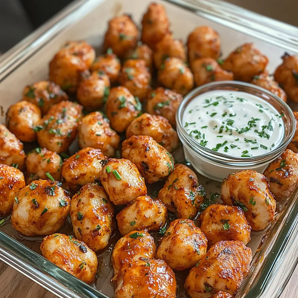 Easy Oven Baked Chicken Bites