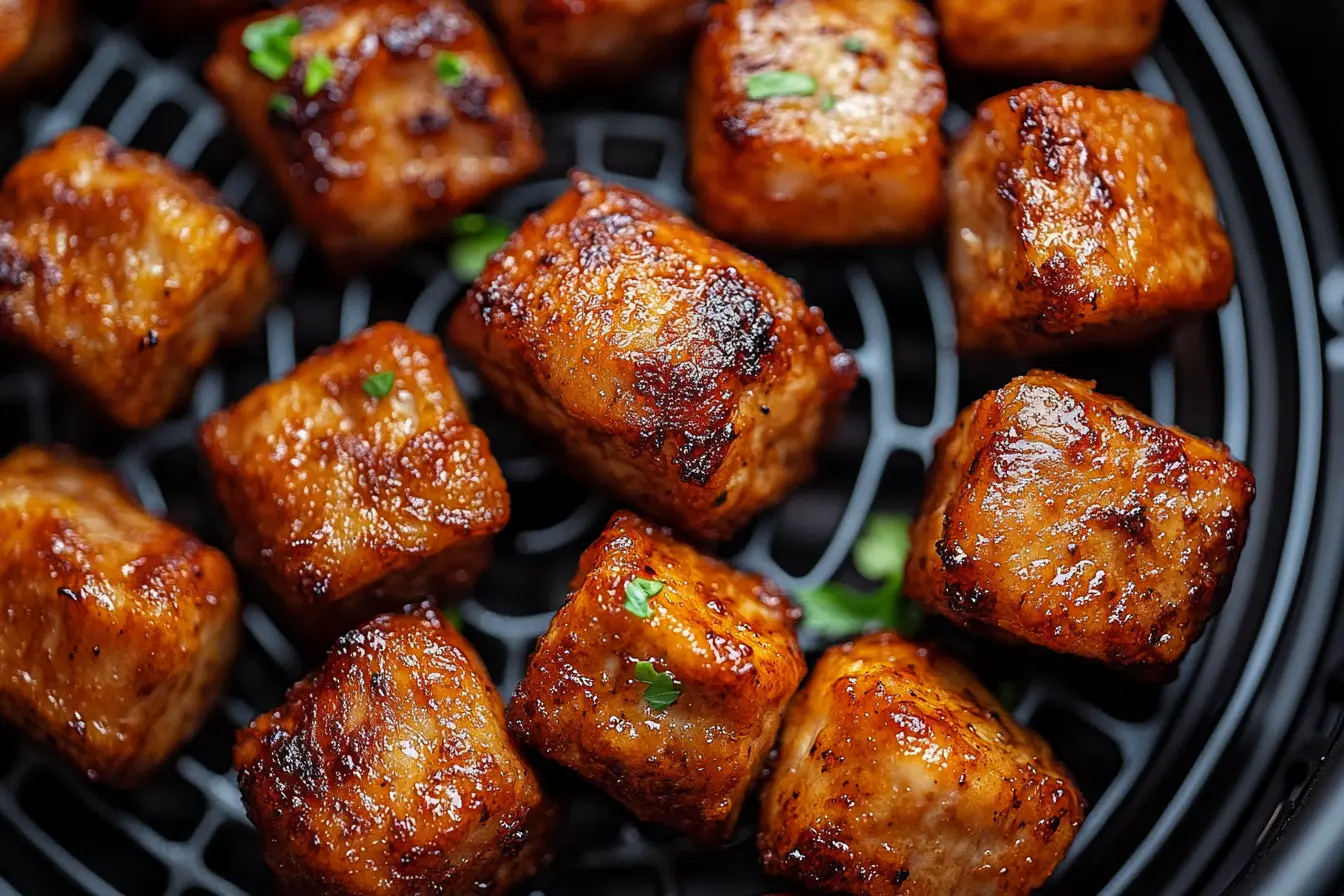 air fryer pork chop bites, crispy air fryer pork, easy pork chop recipes, healthy pork bites, quick dinner recipes, low-carb pork recipes, air fryer recipes, savory pork snacks, air fryer appetizers