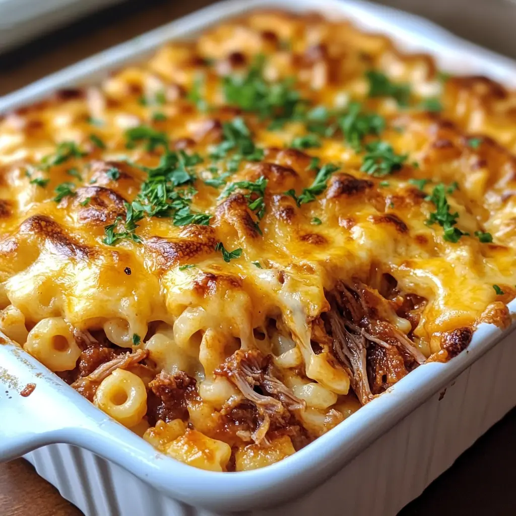 pulled pork recipes, mac and cheese, comfort food, baked mac and cheese, BBQ mac and cheese, easy dinner ideas, cheesy pasta recipes