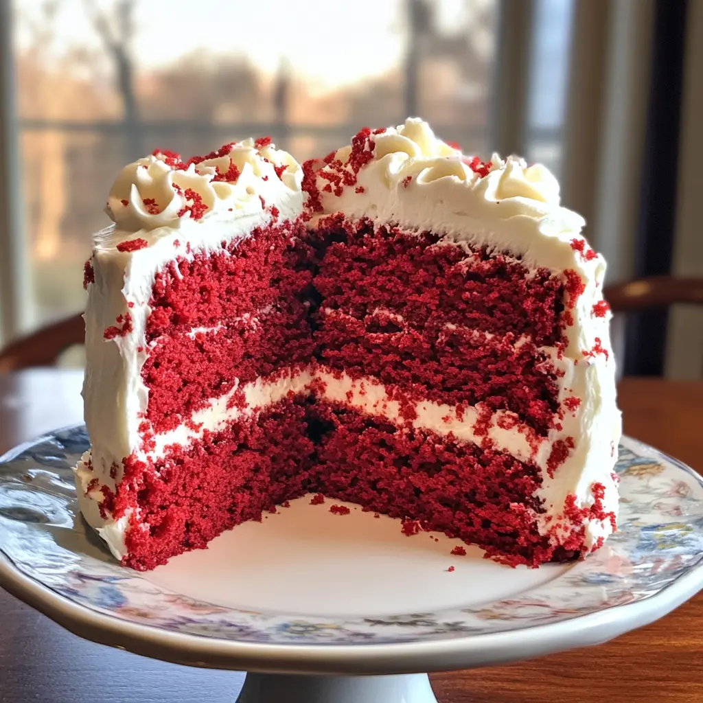 red velvet cake, sour cream cake, moist red velvet cake, cream cheese frosting, classic red velvet, holiday desserts, easy cake recipes