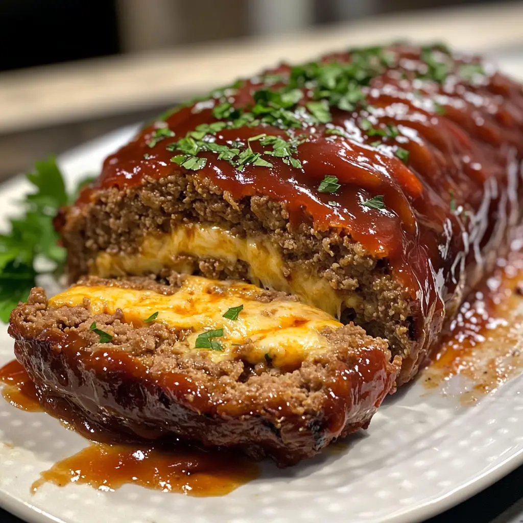 stuffed meatloaf, mozzarella cheese meatloaf, cheesy meatloaf, comfort food recipes, easy dinner recipes, family-friendly meals, gluten-free meatloaf, hearty meatloaf recipes, stuffed meatloaf variations