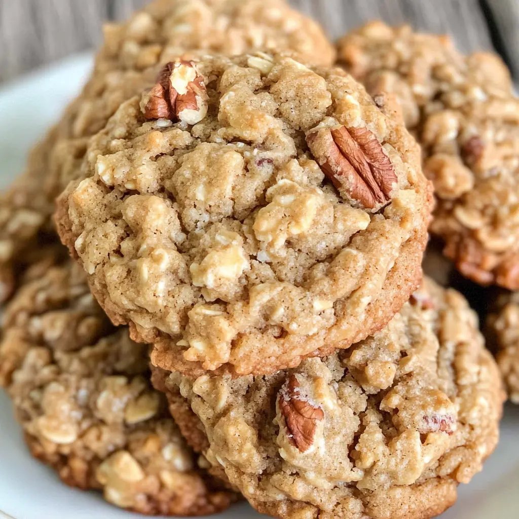 oatmeal cookies, coconut pecan cookies, soft and chewy cookies, oatmeal coconut cookies, easy cookie recipes, homemade oatmeal cookies, nutty cookies, fall baking recipes, chewy cookies recipes