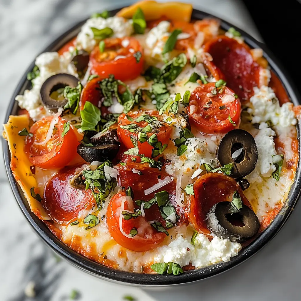 healthy pizza recipes, cottage cheese recipes, low-carb dinner ideas, protein-packed meals, quick and easy recipes, vegetarian pizza bowl, healthy meal prep