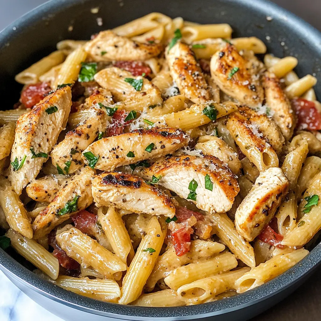 one-pot pasta, marry me chicken, creamy chicken pasta, easy dinner recipes, quick weeknight meals, pasta for two, romantic dinner ideas