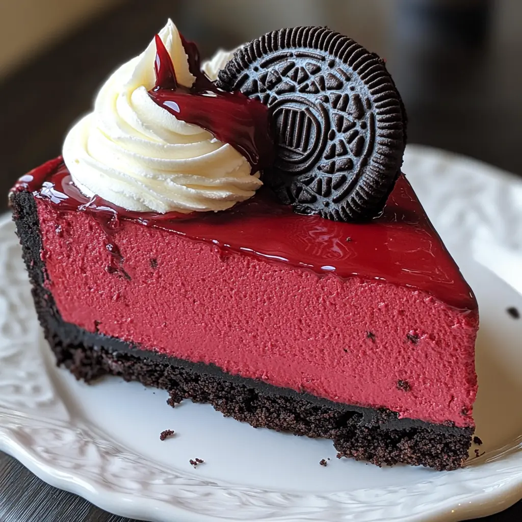 red velvet cheesecake, Oreo cheesecake, no-bake cheesecake, holiday desserts, cream cheese dessert, Valentine's Day recipes, decadent desserts