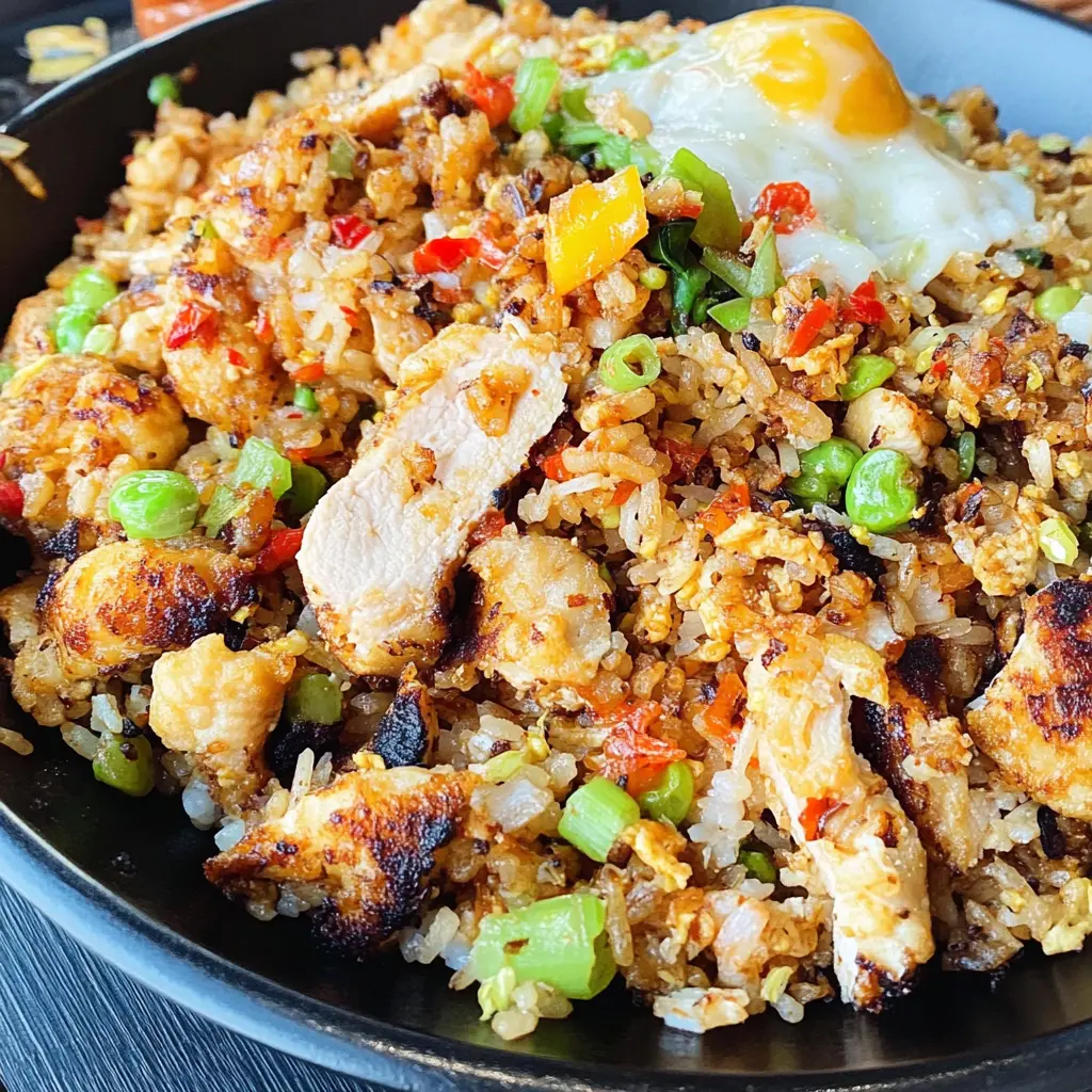 Blackstone, Bang Bang Chicken, fried rice, quick dinners, Asian-inspired recipes, easy meal prep, one-pan chicken recipes