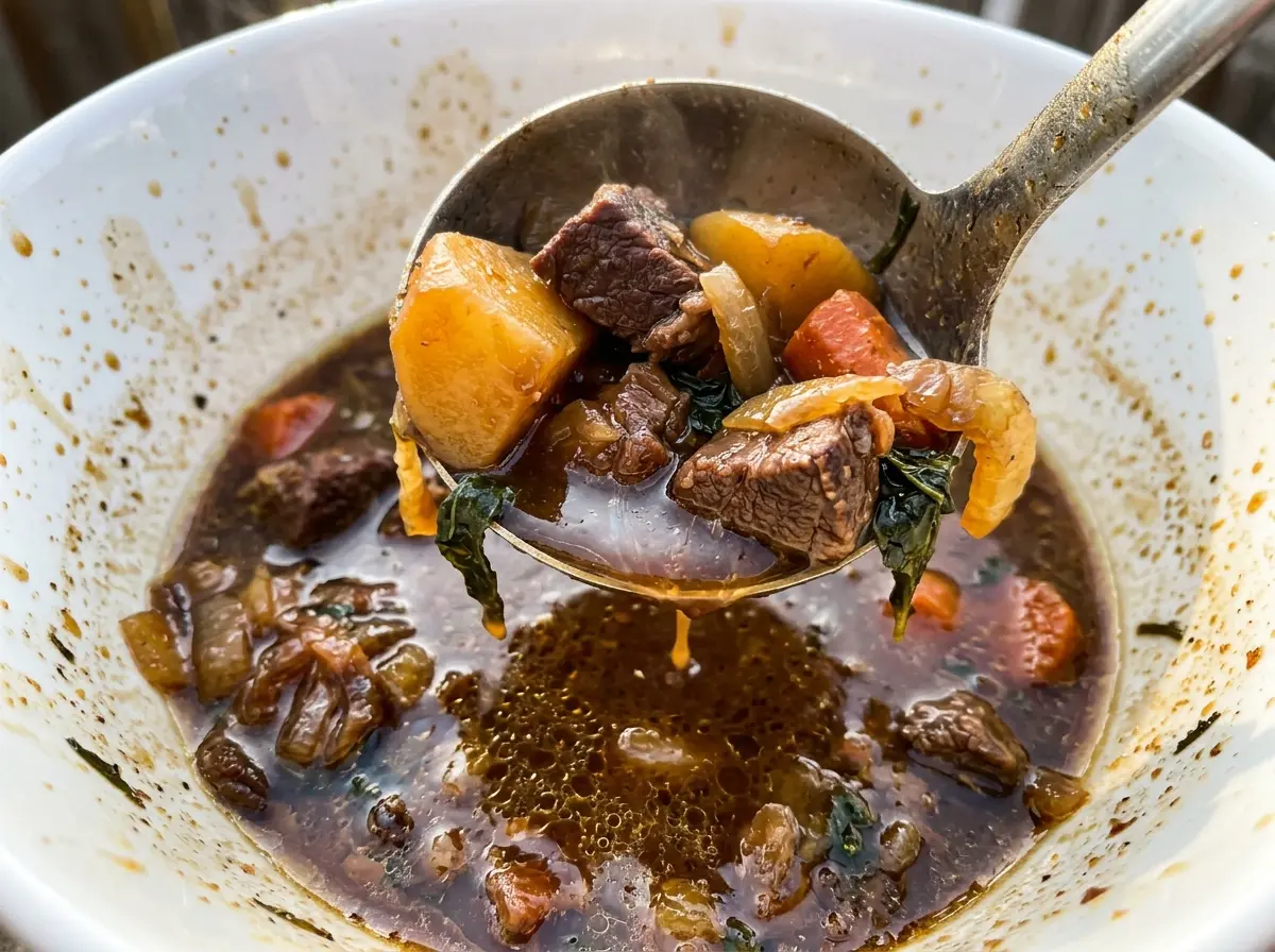 Anthony Bourdain's Beef Stew, wine-rich and hearty