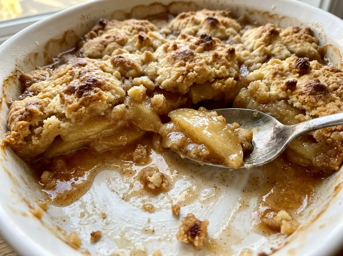 Apple Cobbler cinnamon apple filling