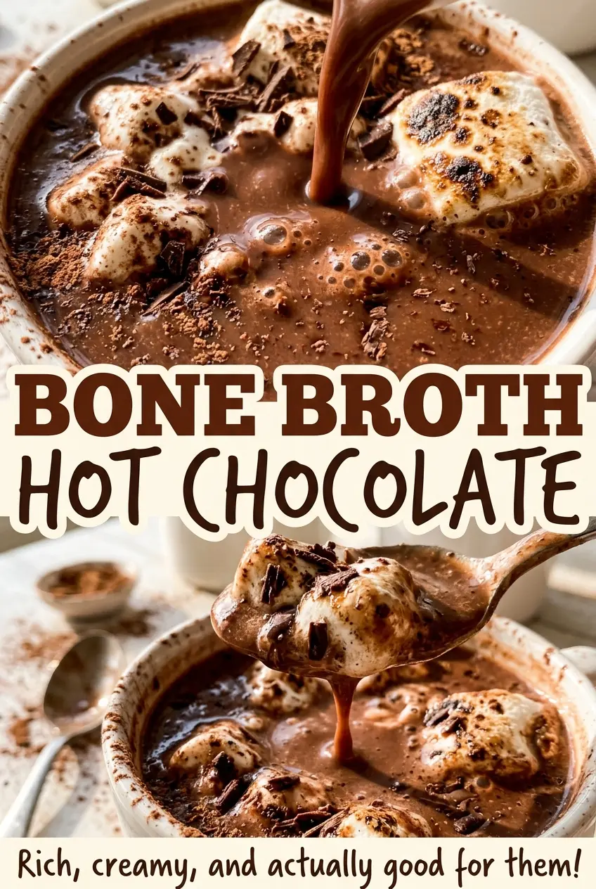 Bone Broth Hot Chocolate rich and smooth