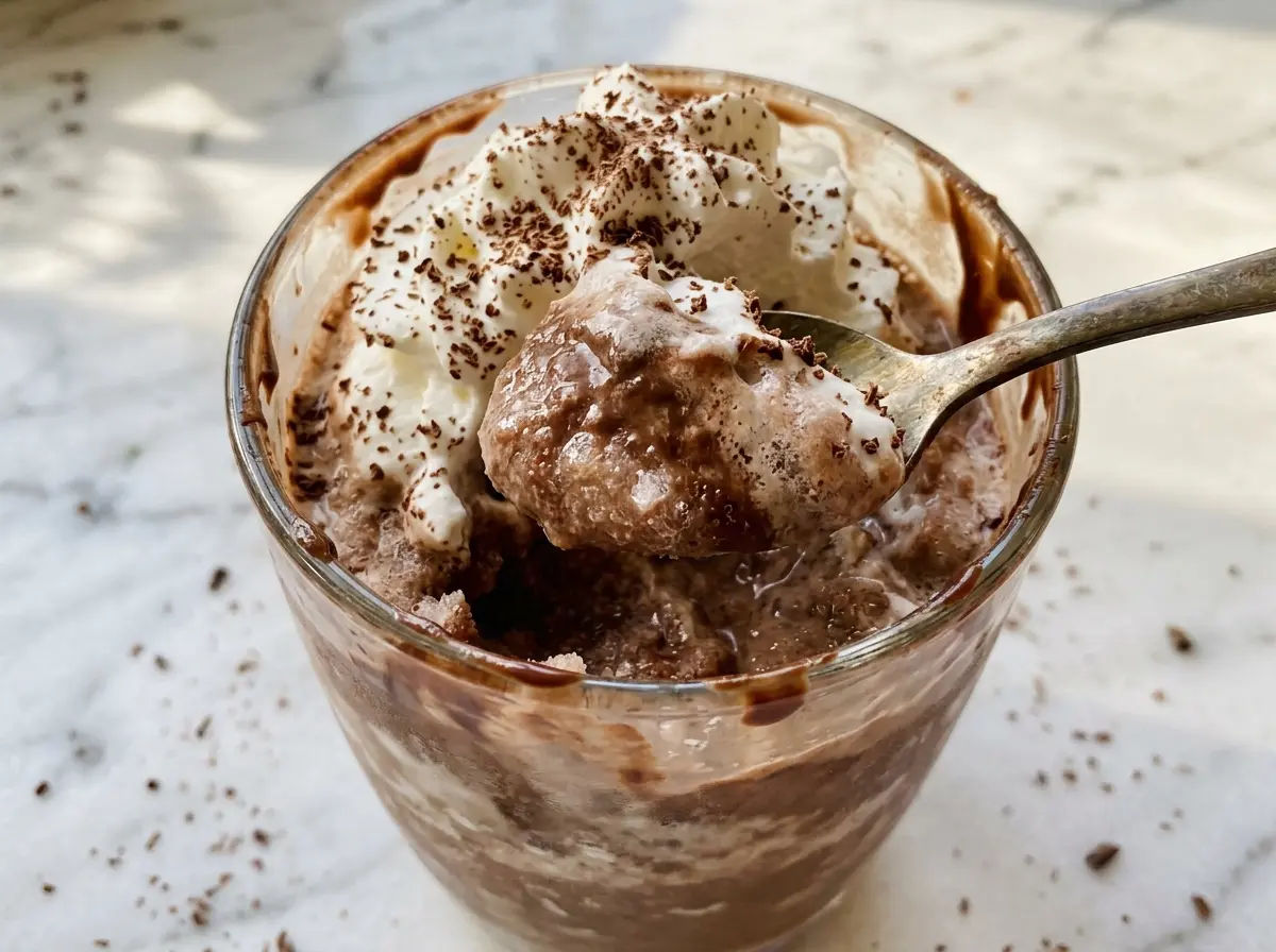 Serendipity Frozen Hot Chocolate thick icy slush
